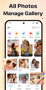 Manage all photos